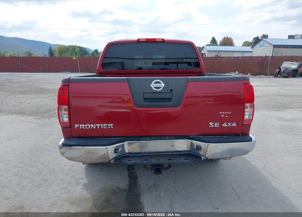2009 NISSAN FRONTIER VIN: 1N6AD07W49C415284