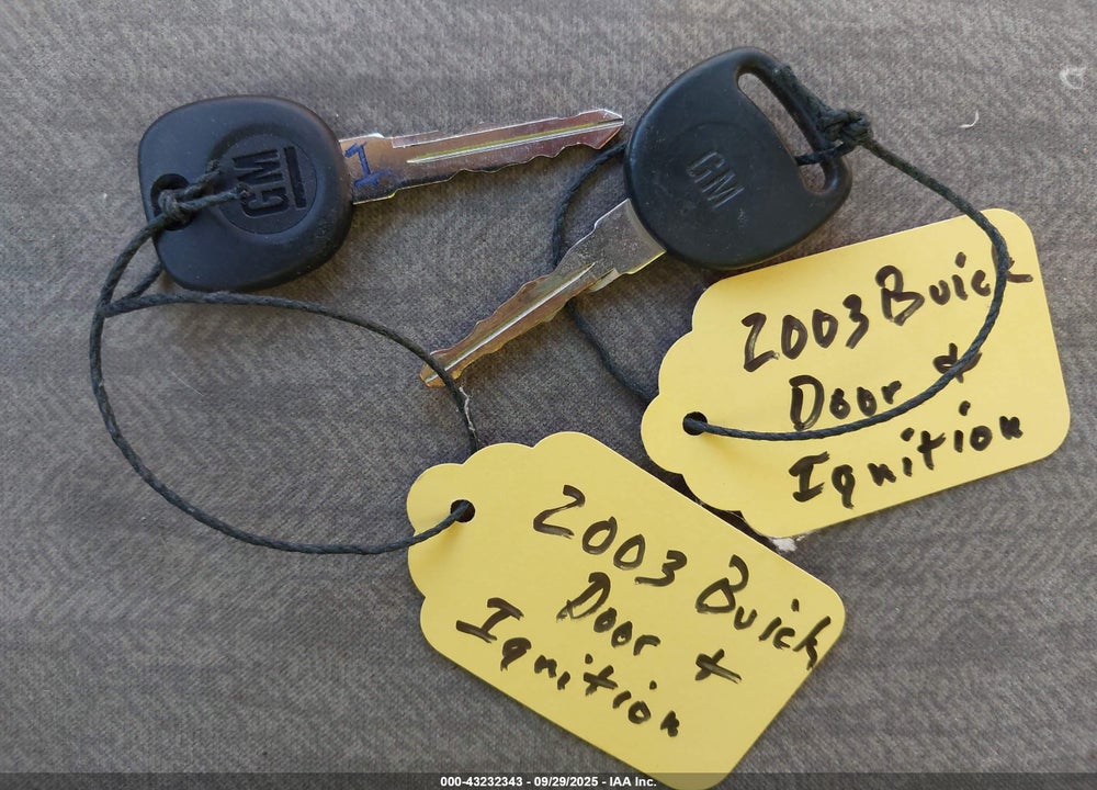 2003 BUICK LESABRE CUSTOM VIN: 1G4HP52K83U264344