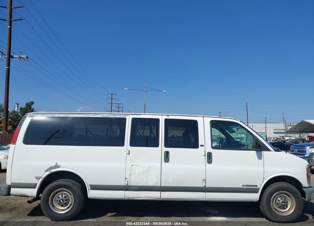 2001 CHEVROLET EXPRESS VIN: 1GAHG39RX11143219
