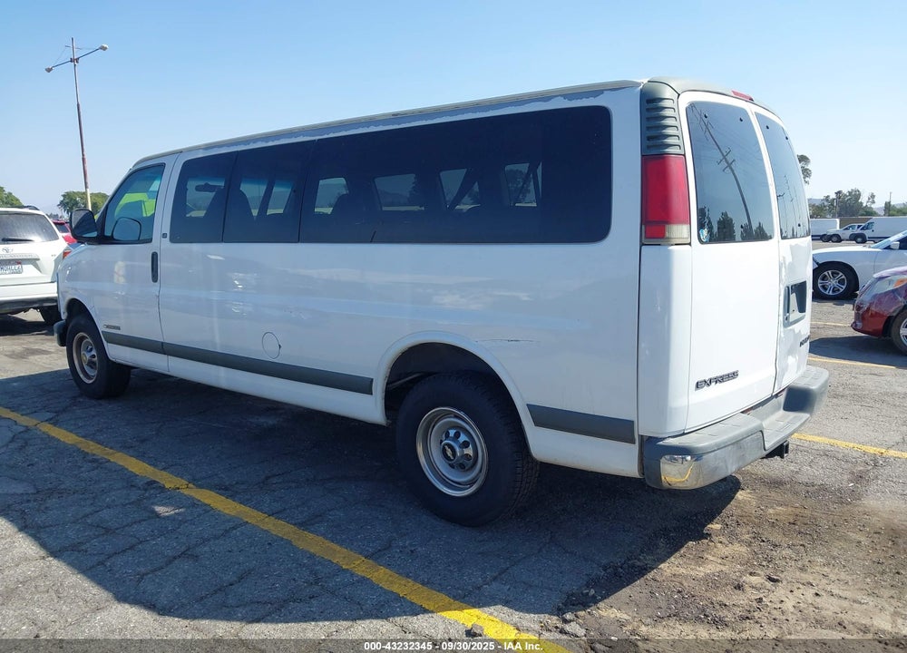 2001 CHEVROLET EXPRESS VIN: 1GAHG39RX11143219