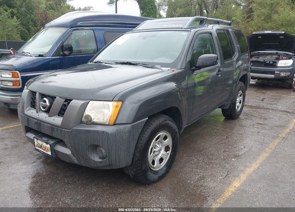 2008 NISSAN XTERRA X VIN: 5N1AN08W98C529645