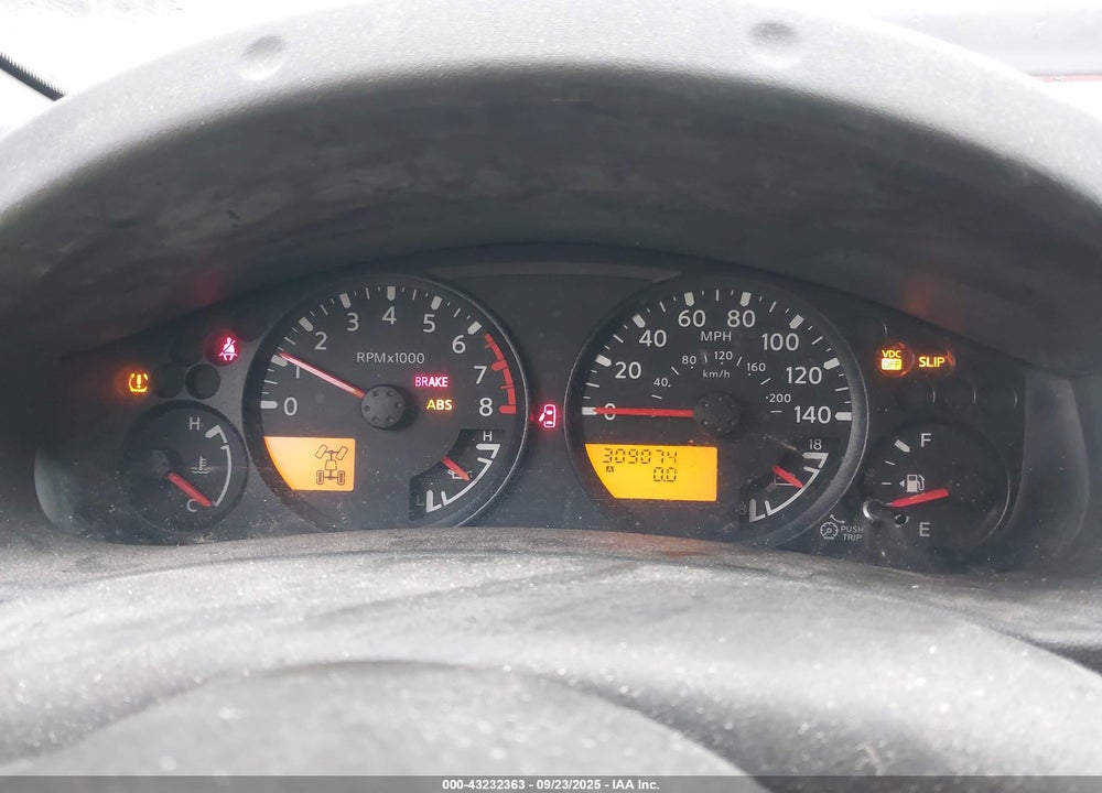 2008 NISSAN XTERRA X VIN: 5N1AN08W98C529645