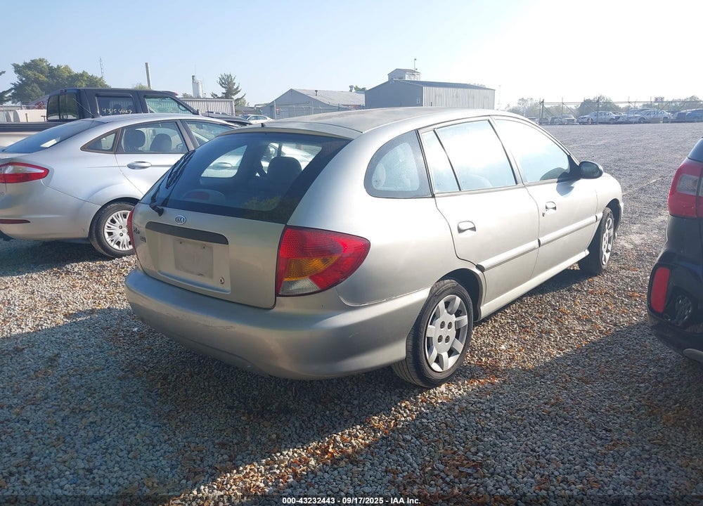 2002 KIA RIO CINCO VIN: KNADC163X26079660