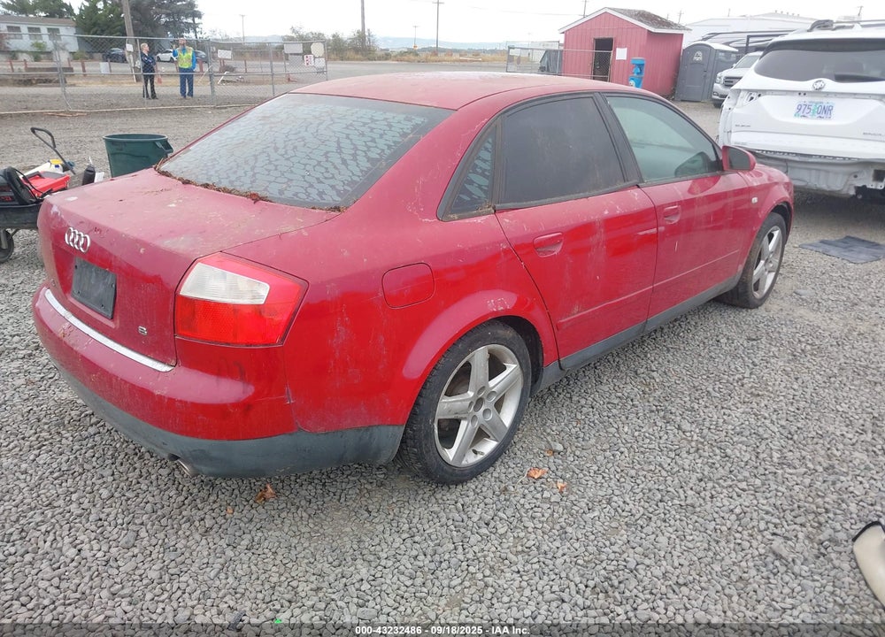 2003 AUDI A4 1.8T VIN: WAUJC68E63A253897