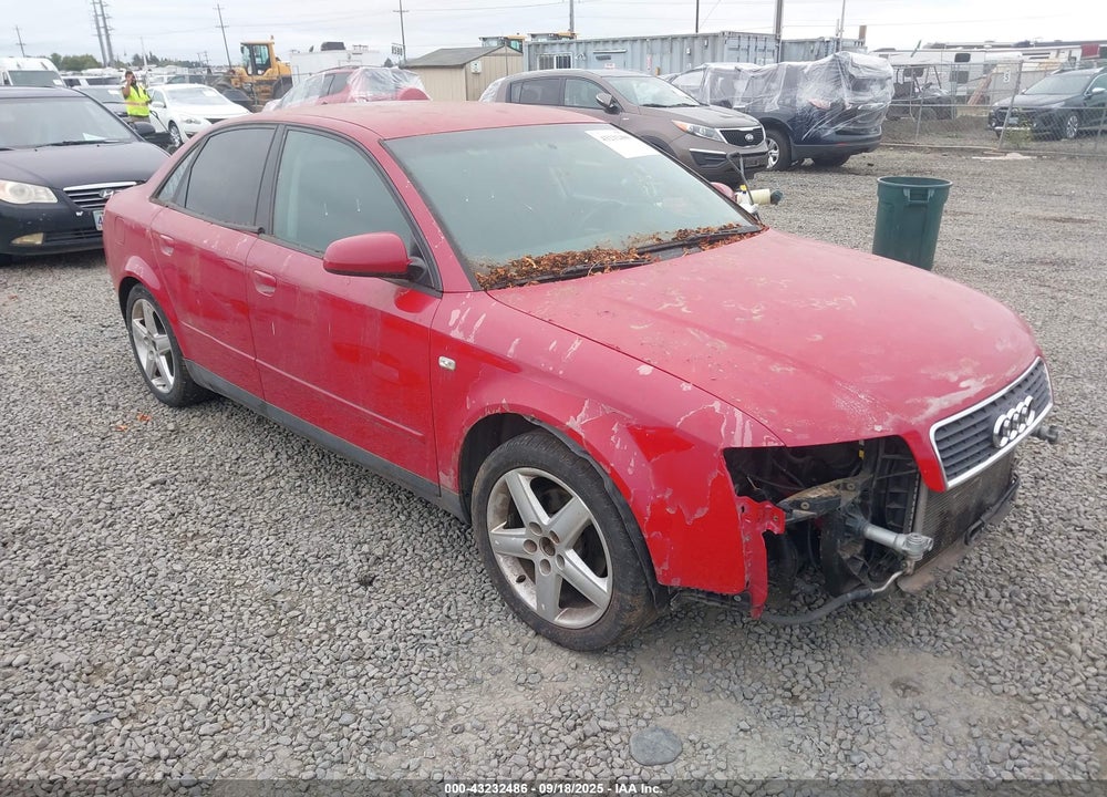 2003 AUDI A4 1.8T VIN: WAUJC68E63A253897