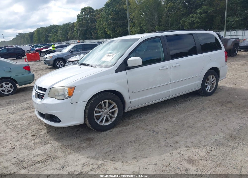 2014 DODGE GRAND CARAVAN SXT VIN: 2C4RDGCG0ER152726