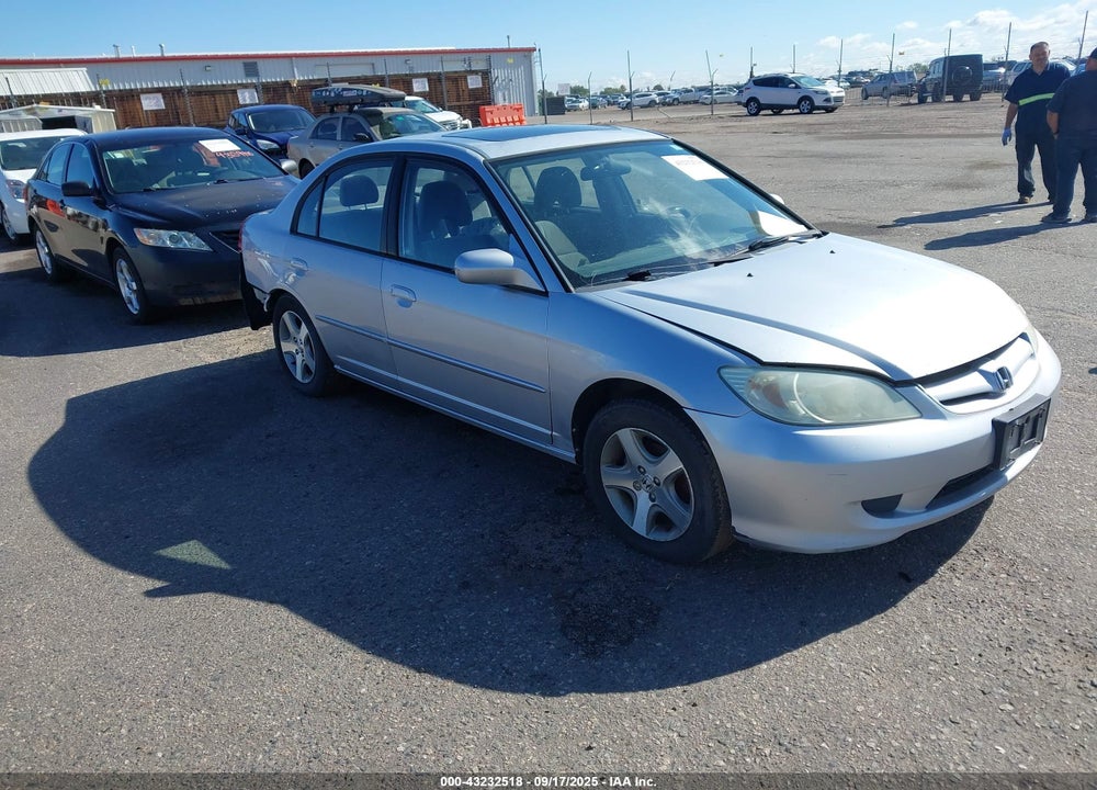 2004 HONDA CIVIC EX VIN: 2HGES26784H556138