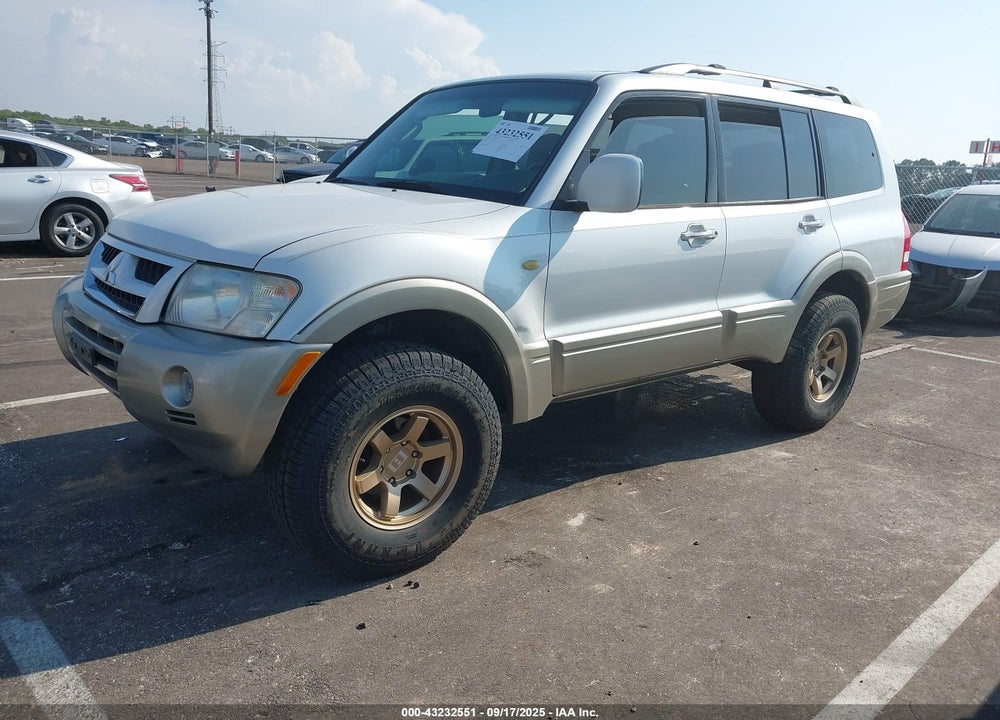 2003 MITSUBISHI MONTERO 20TH ANNIVERSARY/LIMITED VIN: JA4NW51S73J017758