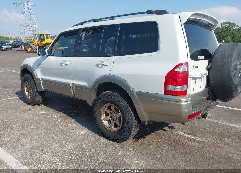 2003 MITSUBISHI MONTERO 20TH ANNIVERSARY/LIMITED VIN: JA4NW51S73J017758