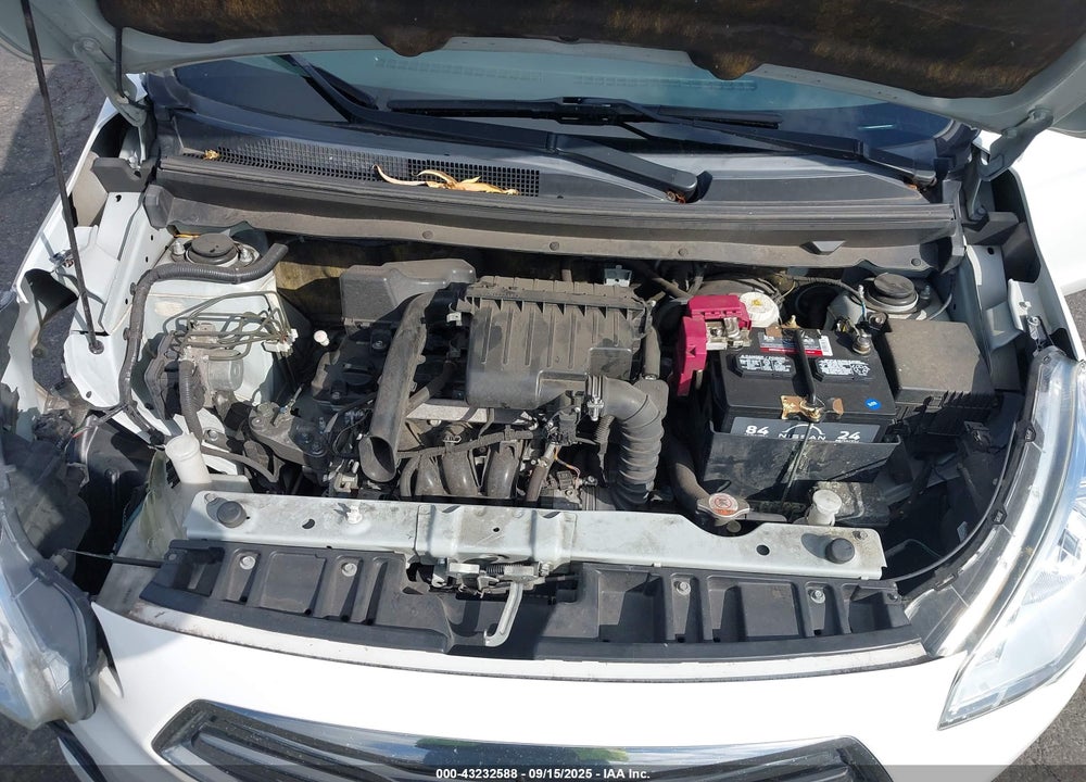2017 MITSUBISHI MIRAGE VIN: ML32F3FJ7HHF19512
