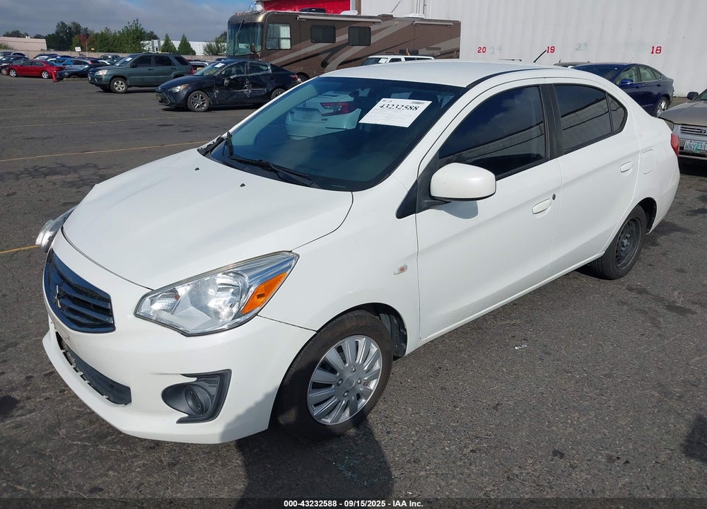 2017 MITSUBISHI MIRAGE VIN: ML32F3FJ7HHF19512