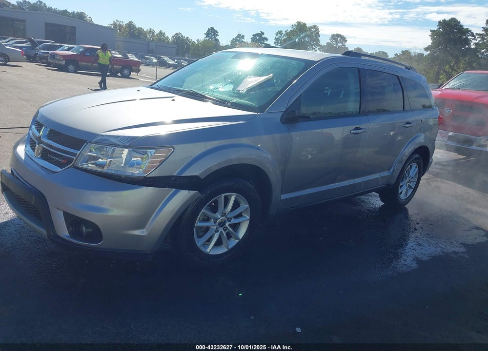 2016 DODGE JOURNEY VIN: 3C4PDCBG1GT122717