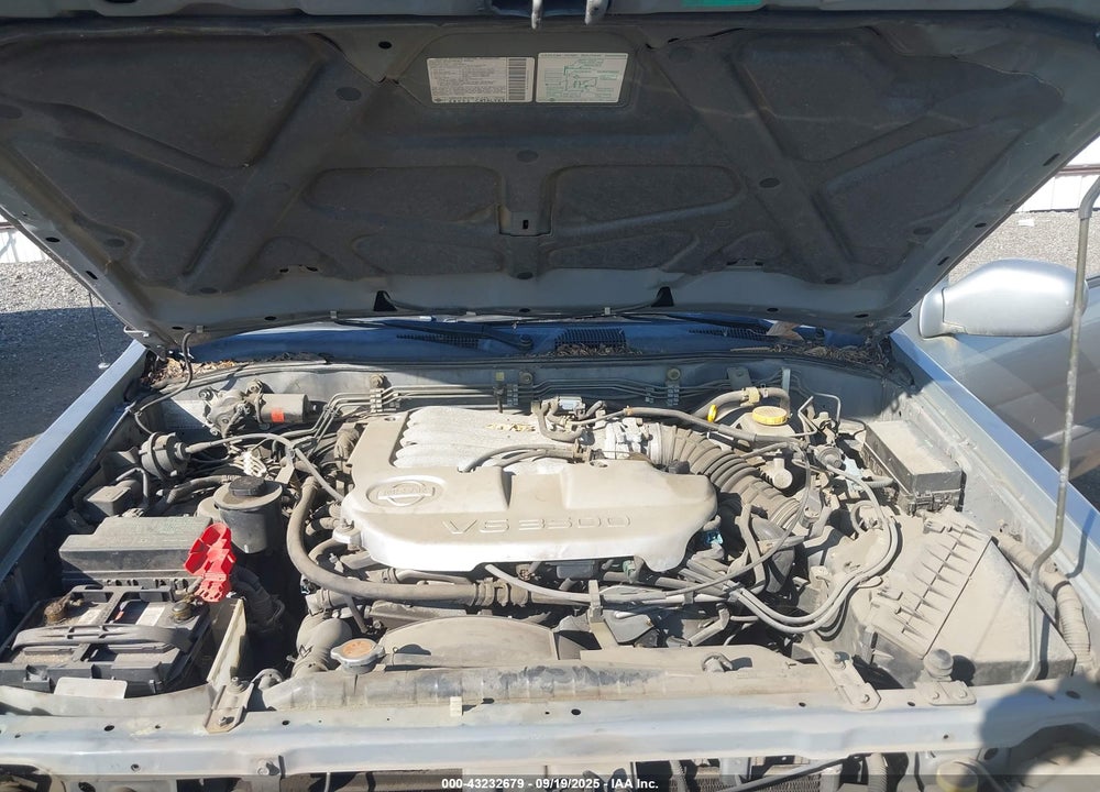 2001 NISSAN PATHFINDER LE VIN: JN8DR09Y21W601526