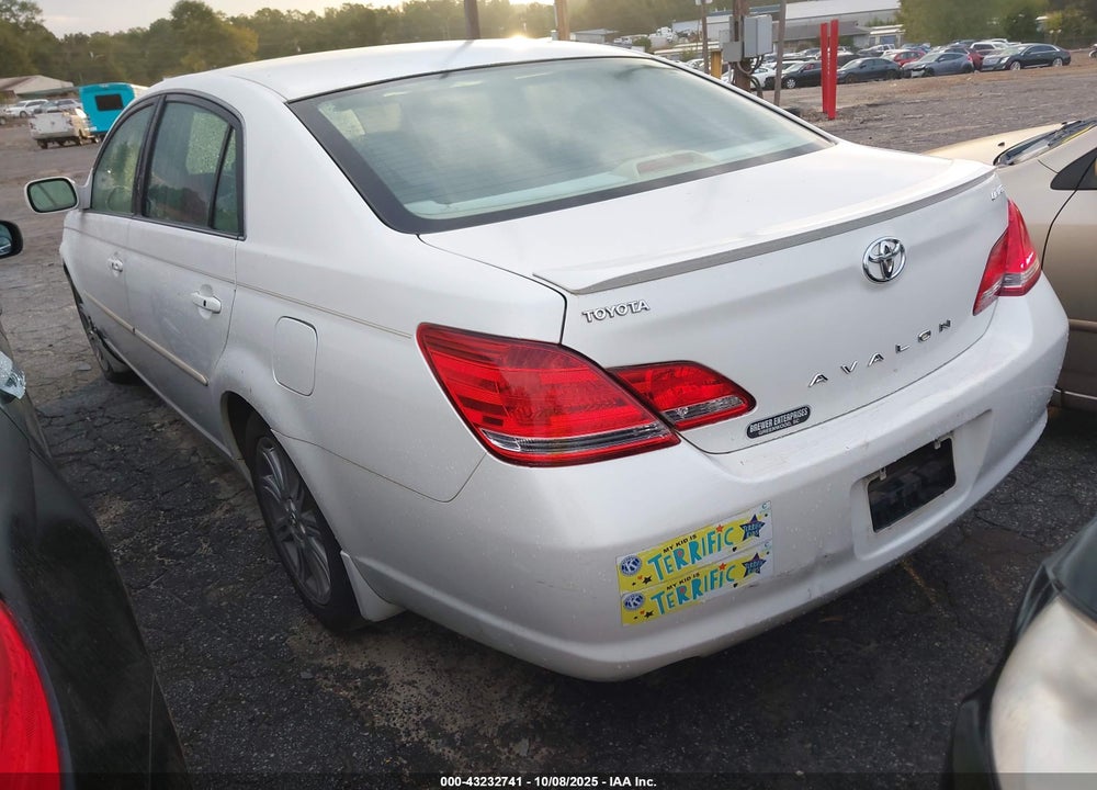 2007 TOYOTA AVALON LIMITED VIN: 4T1BK36B27U175068