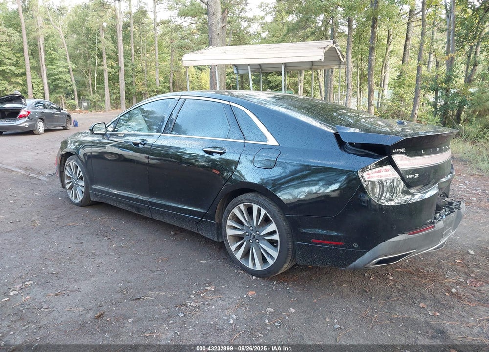 2017 LINCOLN MKZ RESERVE VIN: 3LN6L5FC8HR631599