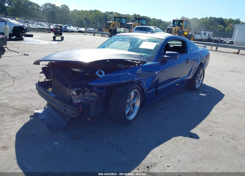 2006 FORD MUSTANG GT VIN: 1ZVFT82H665173713