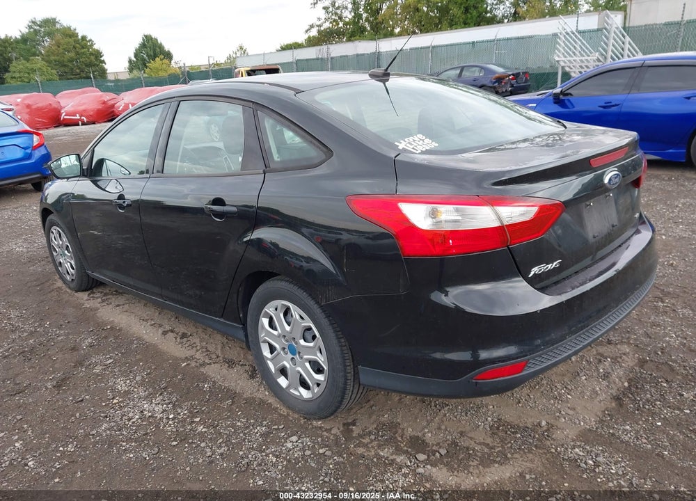 2012 FORD FOCUS VIN: 1FAHP3F24CL170072