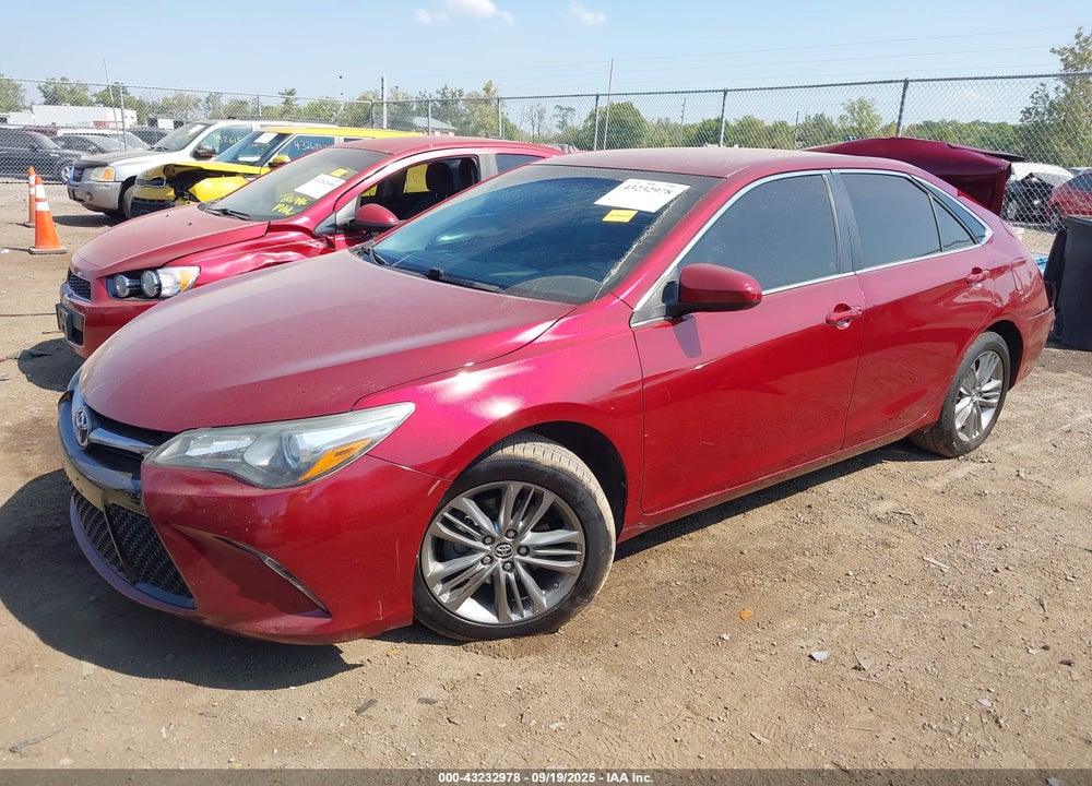 2016 TOYOTA CAMRY VIN: 4T1BF1FK6GU502709