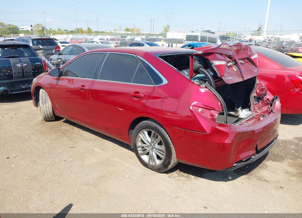 2016 TOYOTA CAMRY VIN: 4T1BF1FK6GU502709