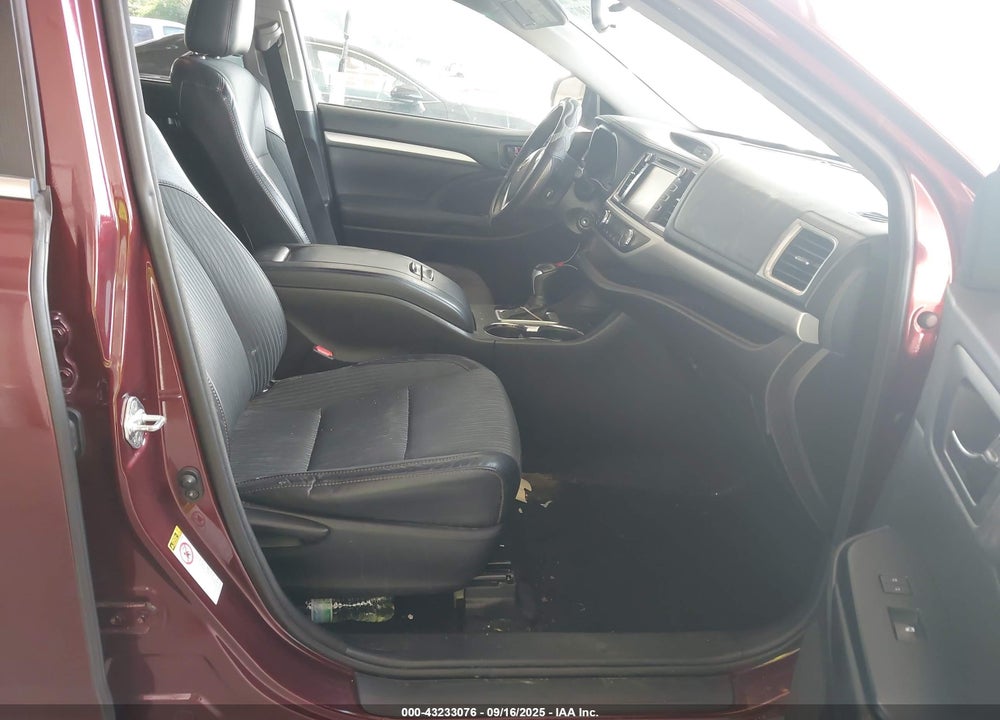 2016 TOYOTA HIGHLANDER VIN: 5TDZKRFHXGS167508