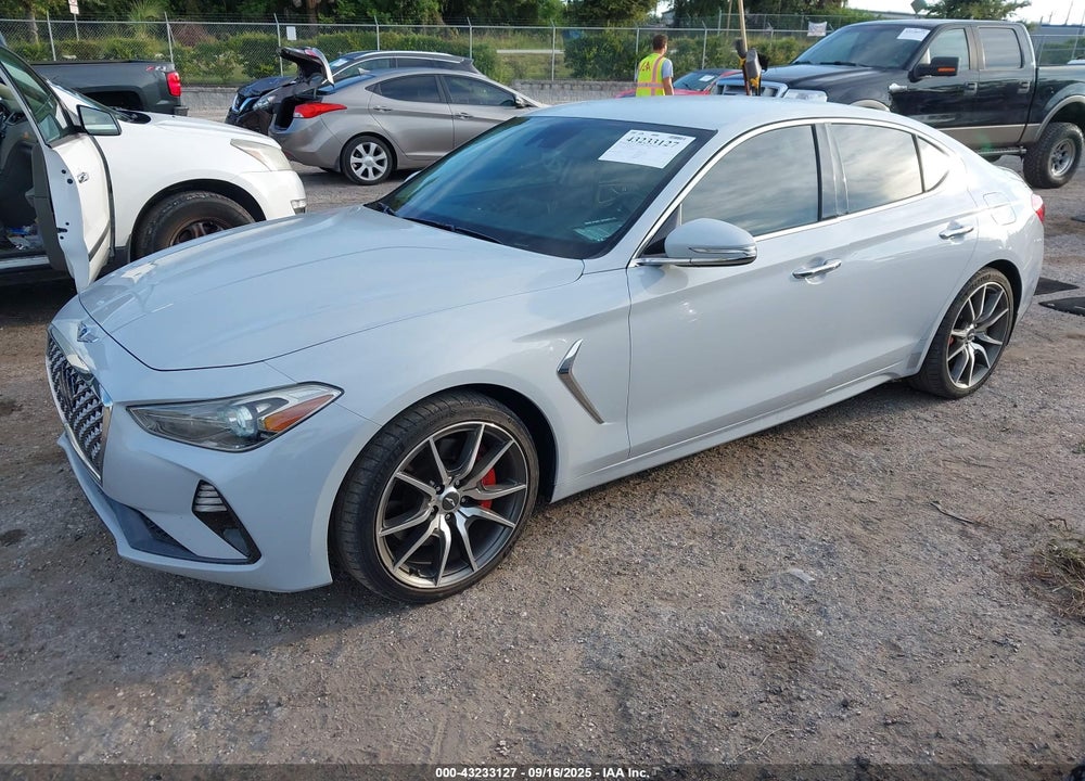 2019 GENESIS G70 3.3T ADVANCED VIN: KMTG54LE3KU017337