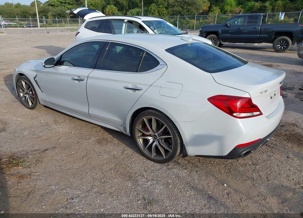 2019 GENESIS G70 3.3T ADVANCED VIN: KMTG54LE3KU017337