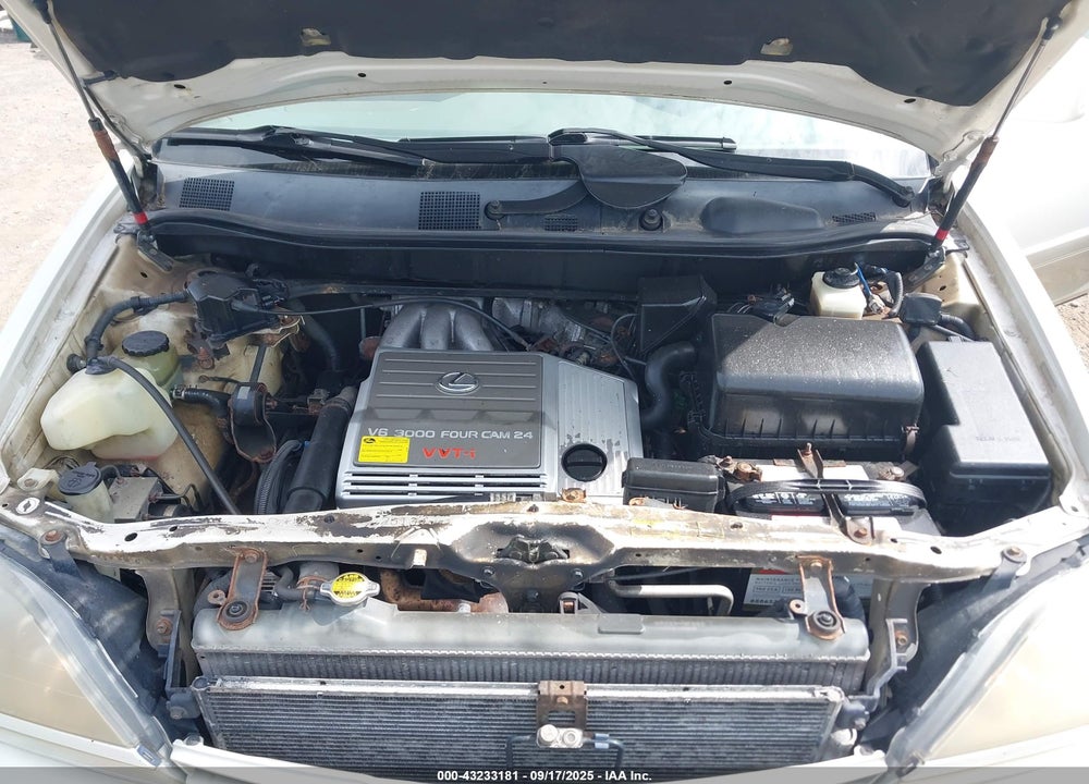 2000 LEXUS RX 300 VIN: JT6HF10U7Y0136655