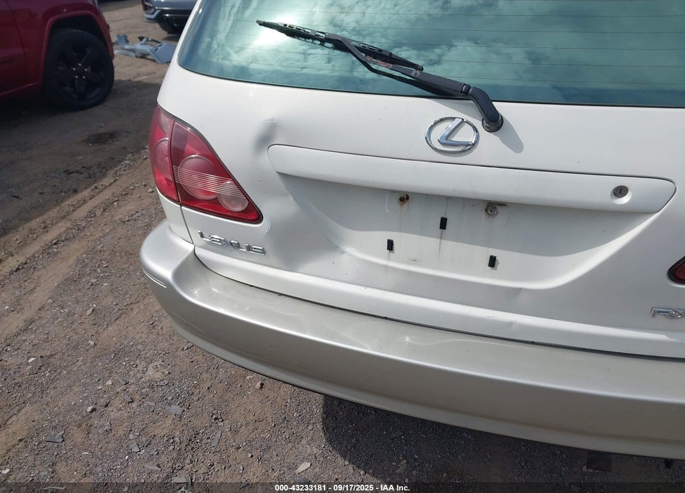 2000 LEXUS RX 300 VIN: JT6HF10U7Y0136655