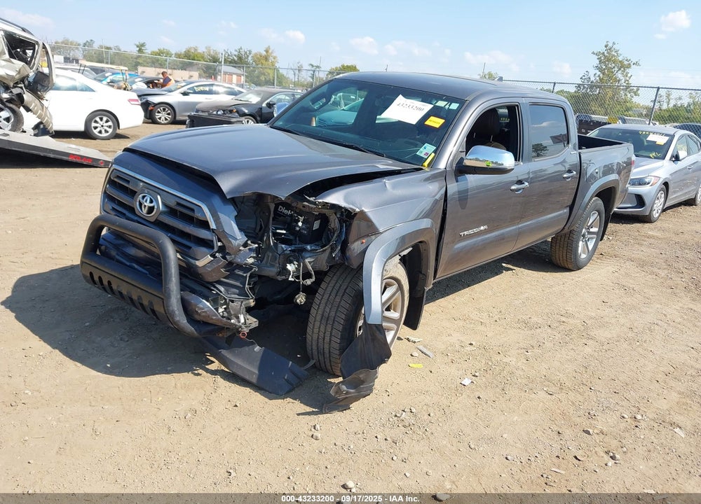 2017 TOYOTA TACOMA VIN: 5TFEZ5CN2HX028837