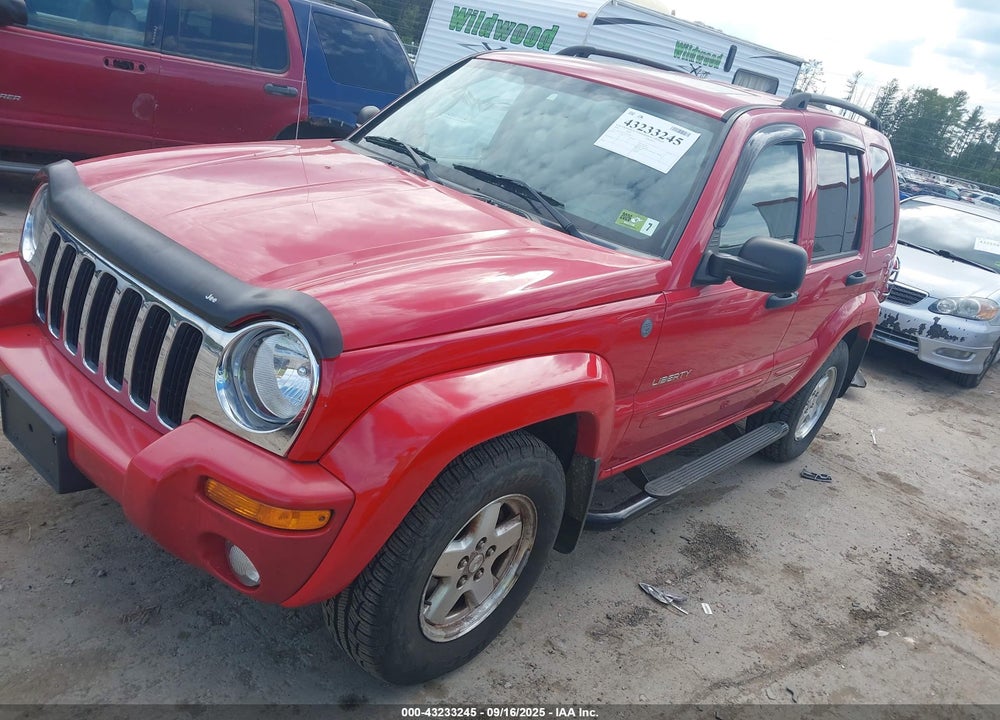 2004 JEEP LIBERTY LIMITED EDITION VIN: 1J4GL58K34W270894