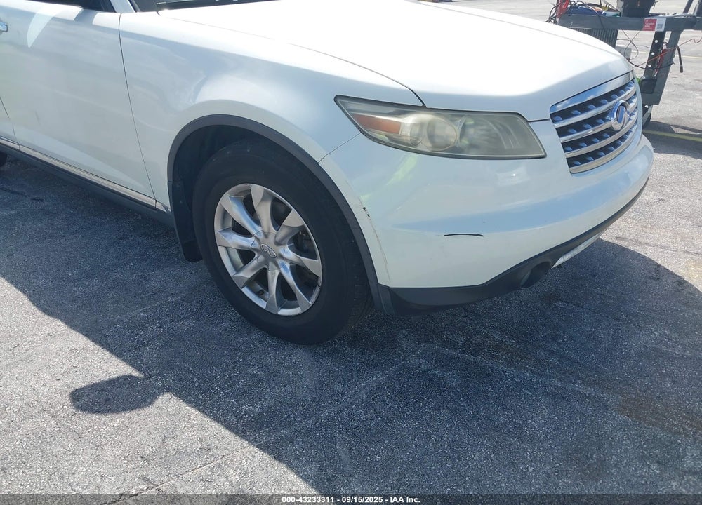2008 INFINITI FX35 VIN: JNRAS08U88X103790
