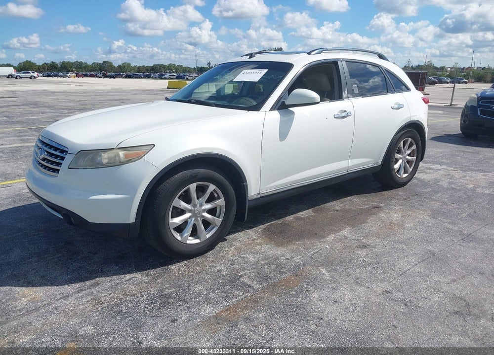 2008 INFINITI FX35 VIN: JNRAS08U88X103790