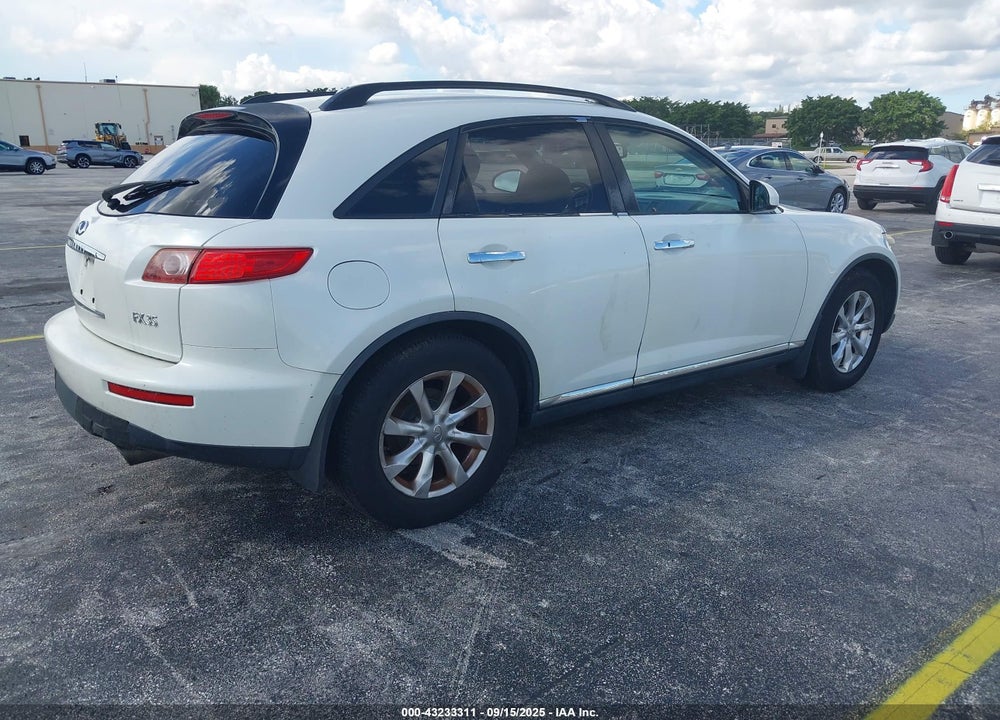 2008 INFINITI FX35 VIN: JNRAS08U88X103790