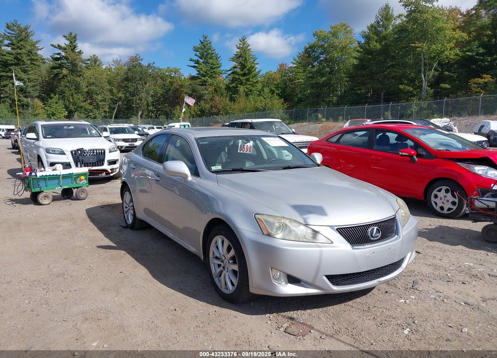 2008 LEXUS IS 250 VIN: JTHCK262X85022645