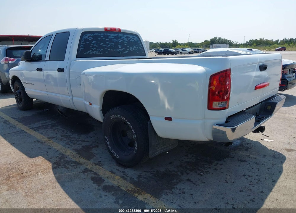 2004 DODGE RAM 3500 SLT/LARAMIE VIN: 3D7MA48C64G140842