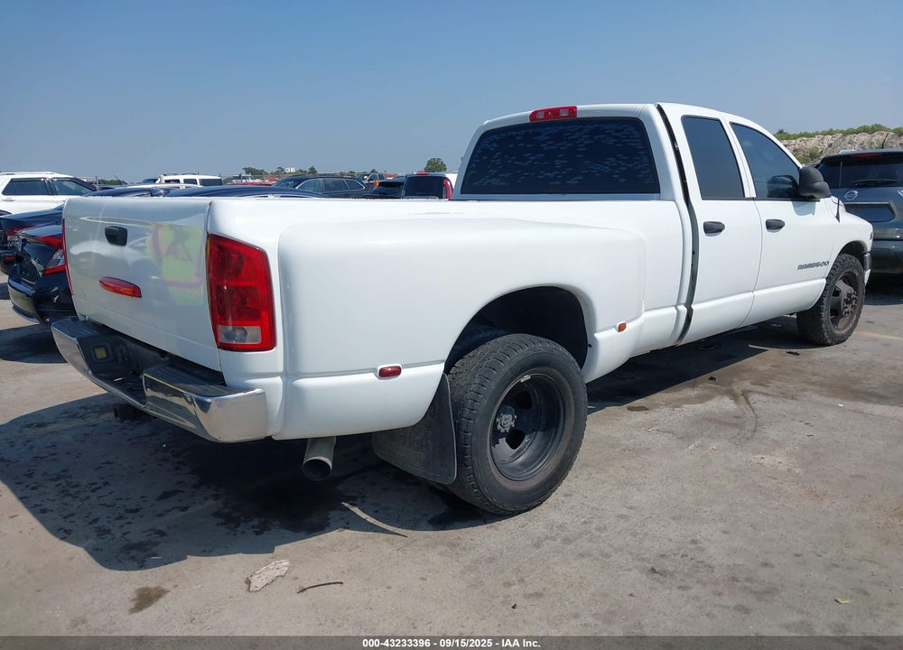 2004 DODGE RAM 3500 SLT/LARAMIE VIN: 3D7MA48C64G140842