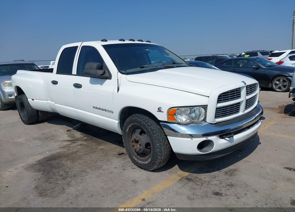 2004 DODGE RAM 3500 SLT/LARAMIE VIN: 3D7MA48C64G140842