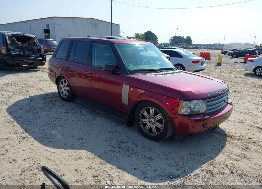 2006 LAND ROVER RANGE ROVER HSE VIN: SALME15446A215056