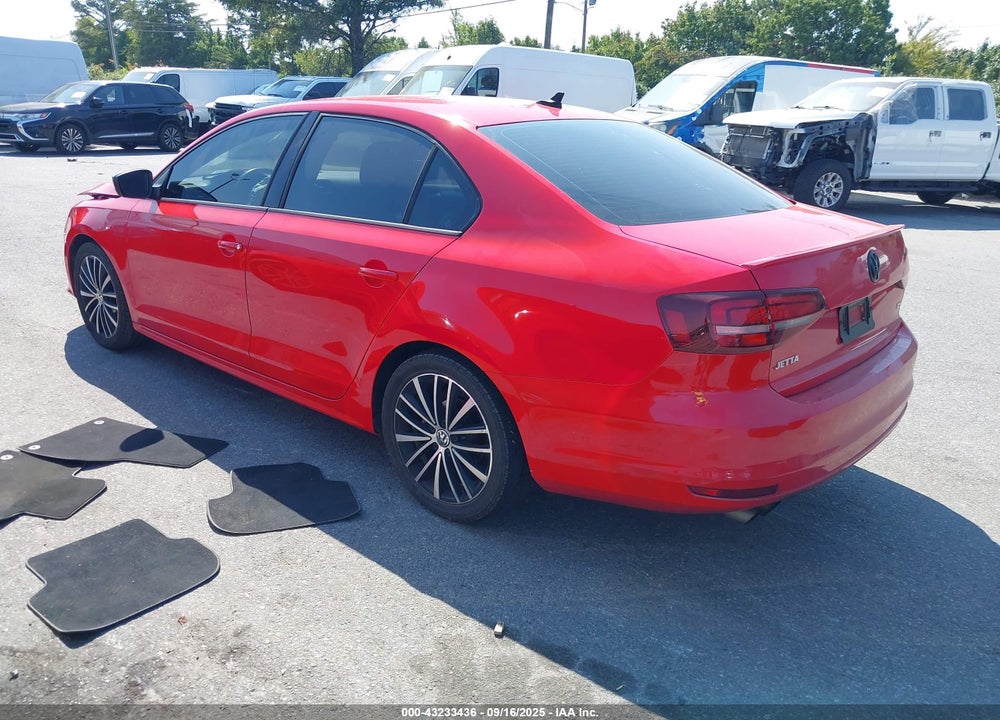 2016 VOLKSWAGEN JETTA 1.8T SPORT VIN: 3VWD17AJ8GM337406