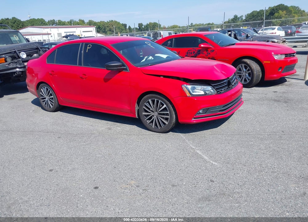 2016 VOLKSWAGEN JETTA 1.8T SPORT VIN: 3VWD17AJ8GM337406