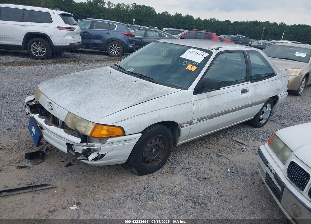 1991 FORD ESCORT LX VIN: 1FAPP11J5MW278747