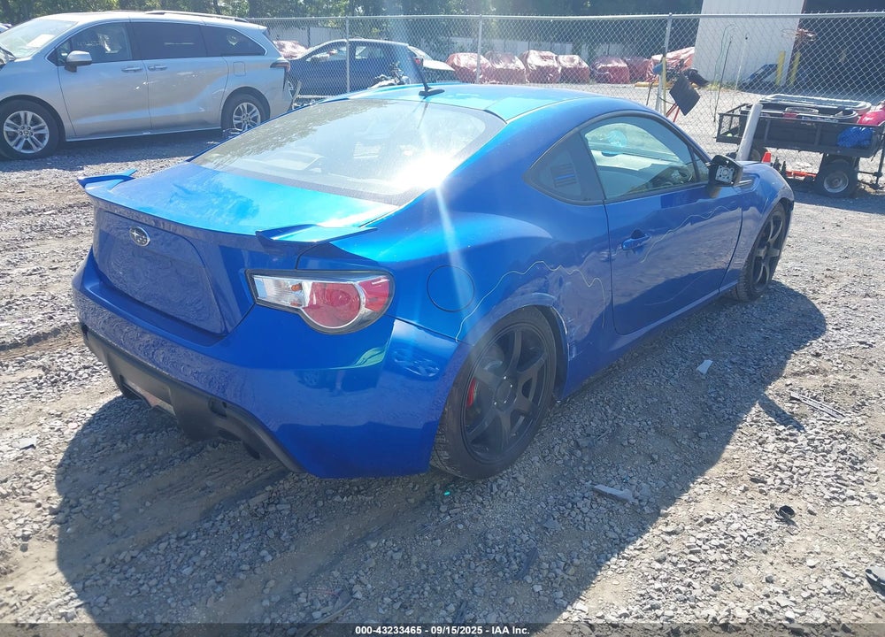 2013 SUBARU BRZ VIN: JF1ZCAC1XD1605786