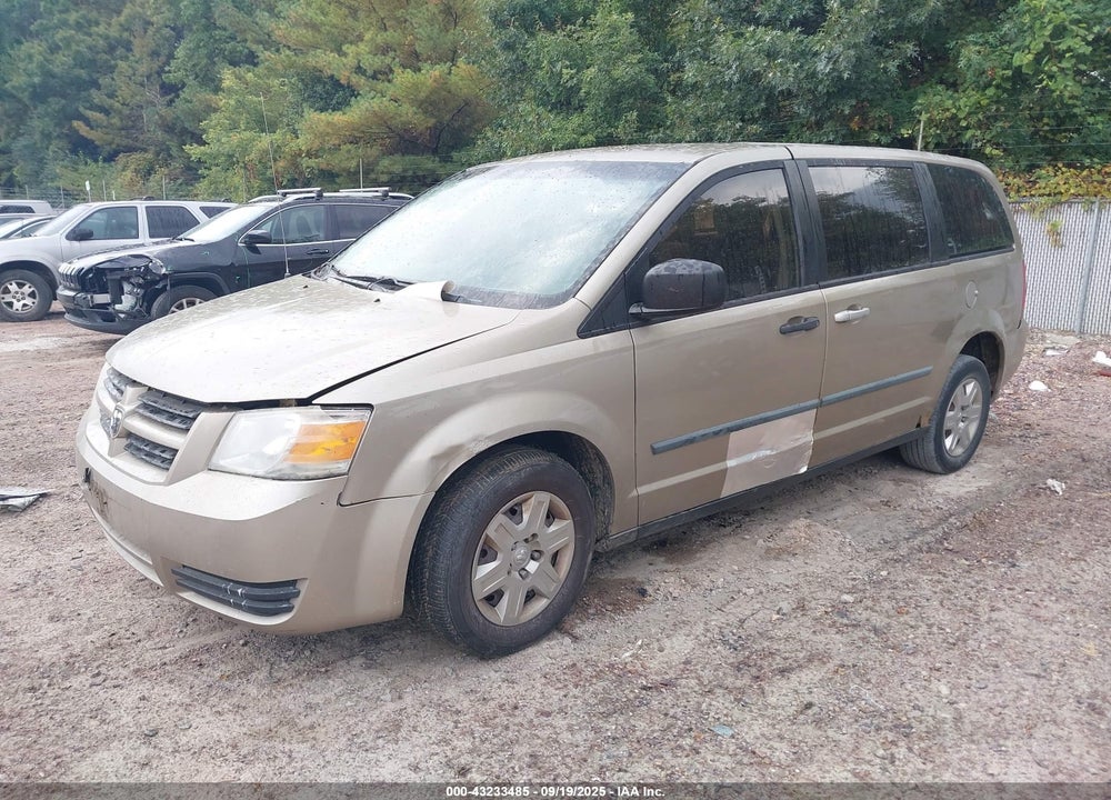 2008 DODGE GRAND CARAVAN SE VIN: 2D8HN44H78R147527