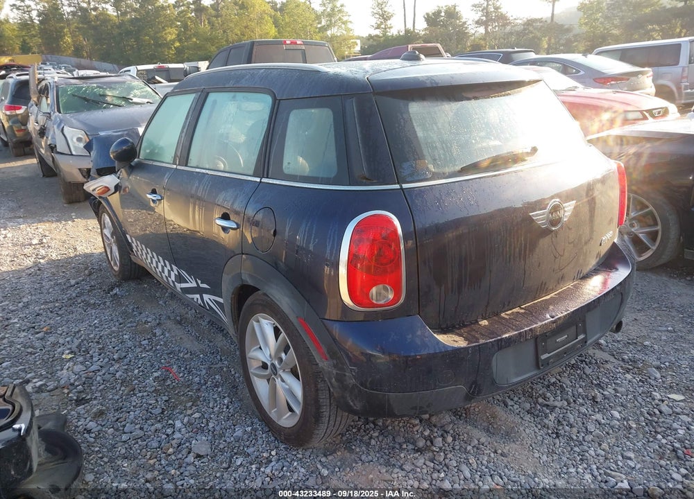 2012 MINI COOPER COUNTRYMAN VIN: WMWZB3C56CWM06972