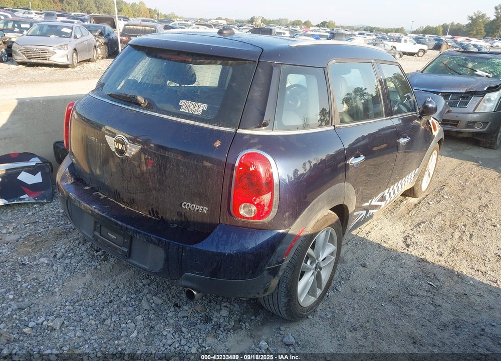 2012 MINI COOPER COUNTRYMAN VIN: WMWZB3C56CWM06972