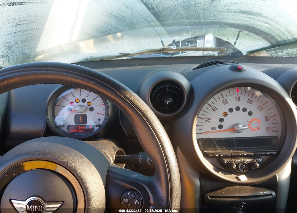 2012 MINI COOPER COUNTRYMAN VIN: WMWZB3C56CWM06972