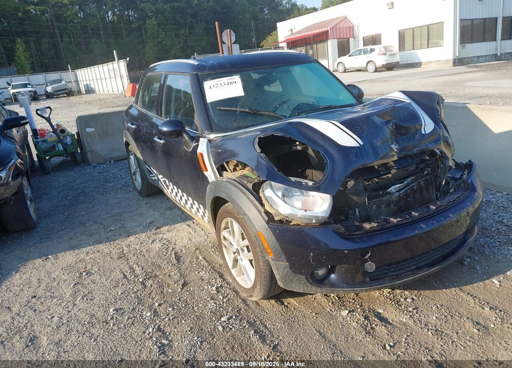 2012 MINI COOPER COUNTRYMAN VIN: WMWZB3C56CWM06972