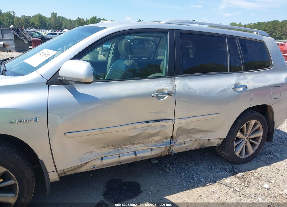 2009 TOYOTA HIGHLANDER HYBRID LIMITED VIN: JTEEW44A792031659