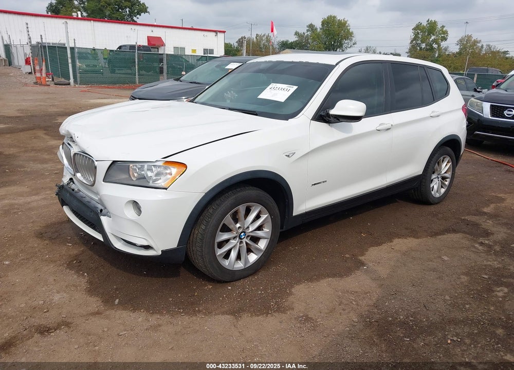2013 BMW X3 VIN: 5UXWX9C58D0D05108