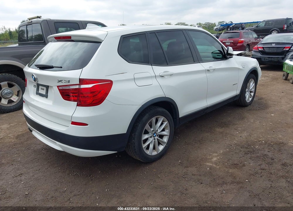 2013 BMW X3 VIN: 5UXWX9C58D0D05108